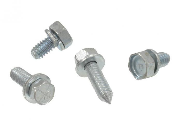 Corvette Hood Support Bolt Set, 4 Piece, 1963-1967