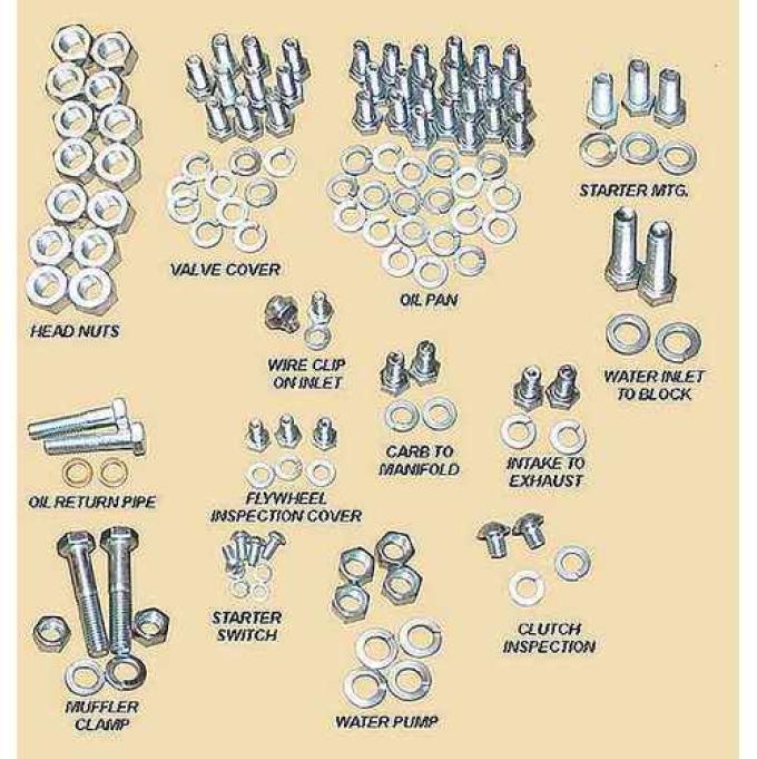 Bolt Kit Engine Cad #35