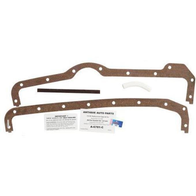 Oil Pan Gasket Set 28-31 Cork A-6781-C