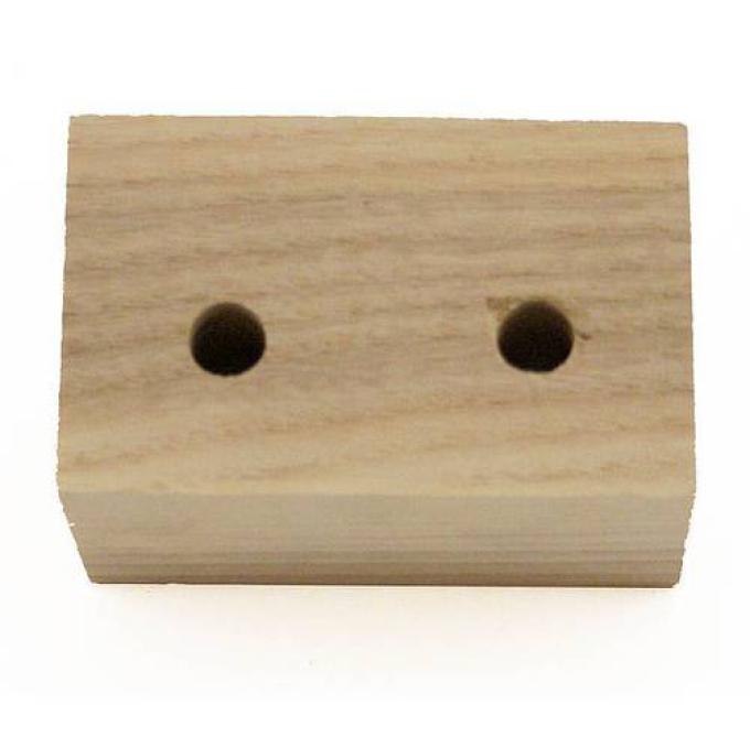 Wood Mounting Block A-13471-W
