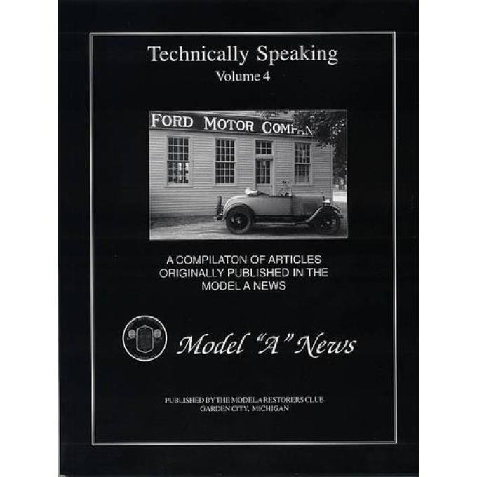 Technically Speaking Book Volume 4 BA-TS4