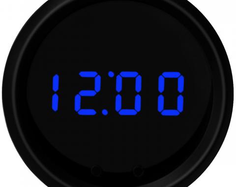 Intellitronix Clock LED Digital Black Bezel M8009