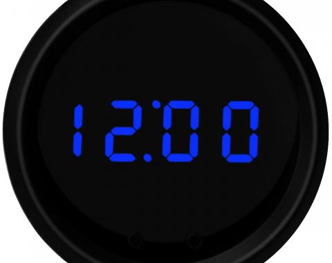 Intellitronix Clock LED Digital Black Bezel M8009