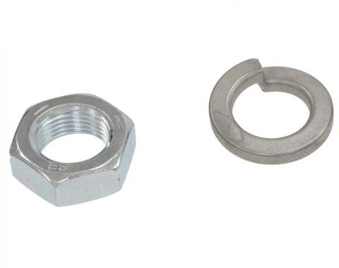Corvette Pitman Arm to Steering Box Nut/Washer, 1963-1982