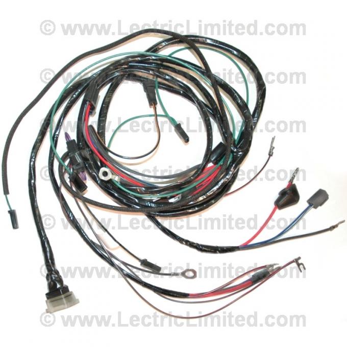 Corvette Complete Wiring Harness Kit, Convertible, Manual without Backup Light, Deluxe, 1965