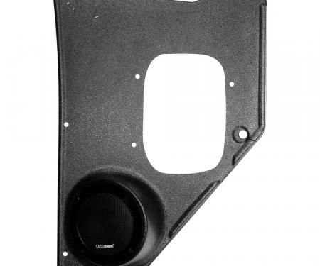 Custom Autosound Chevy Truck Kick Panels with 80 Watt Speakers, 1955-1959