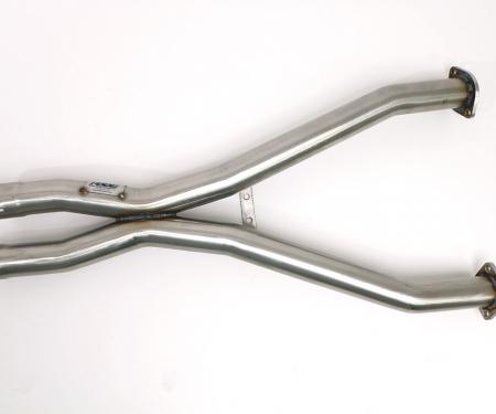 Corvette X-Pipe, Stainless Steel, Cat-Back, B&B, 1997-2004