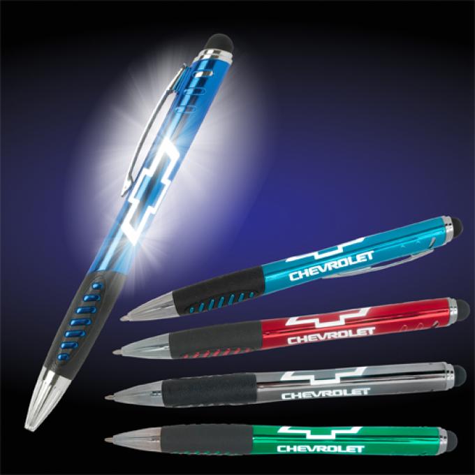 Chevrolet Bowtie Illuminated Stylus Pen