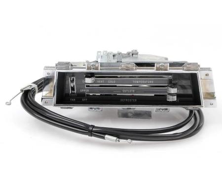 AMD Heater Control Assembly with Cables, Models with AC, 68 Camaro Firebird K-3919582