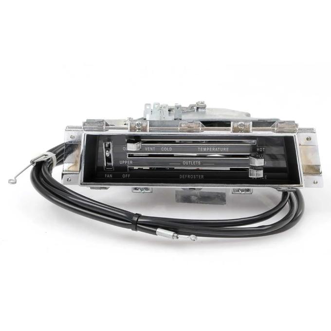 AMD Heater Control Assembly with Cables, Models with AC, 68 Camaro Firebird K-3919582