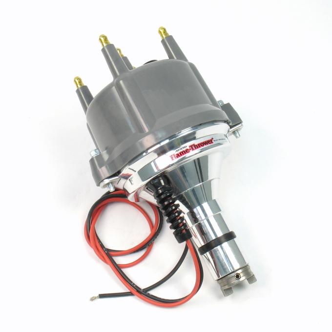 Pertronix Billet Distributor for Volkswagen Type I Engines (Ignitor III), Gray Cap Color D7180813