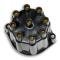Pertronix Billet Distributor for Ford Small Block Engines (Ignitor II) with Vacuum / Mechanical Advance, Black / Female D130700
