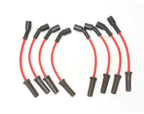 Pertronix 2010-13 Chevy/GMC LS-Series V8 8mm MAGx2 Custom Fit Spark Plug Wire Set, Red 808423