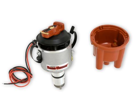 Pertronix Stock Look Distributor for Volkswagen Type 1 Engines, Ignitor III with Multi Spark & Adjustable Digital Rev Limiter, Mechanical Advance / 12V Negative Cap D7182604