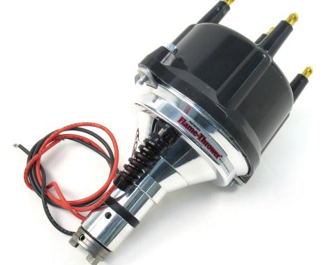 Pertronix Billet Distributor for Volkswagen Type I Engines (Ignitor III), Black Cap Color D7180810