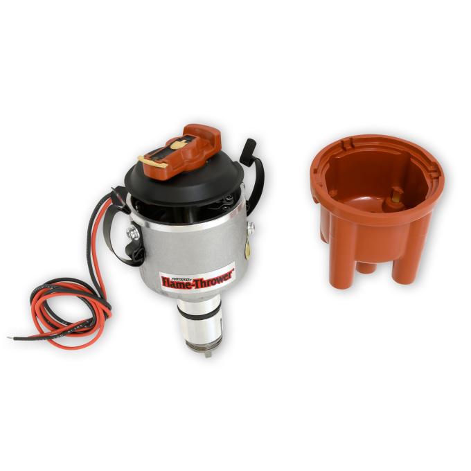 Pertronix Stock Look Distributor for Volkswagen Type 1 Engines, Ignitor III with Multi Spark & Adjustable Digital Rev Limiter, Mechanical Advance / 12V Negative Cap D7182604