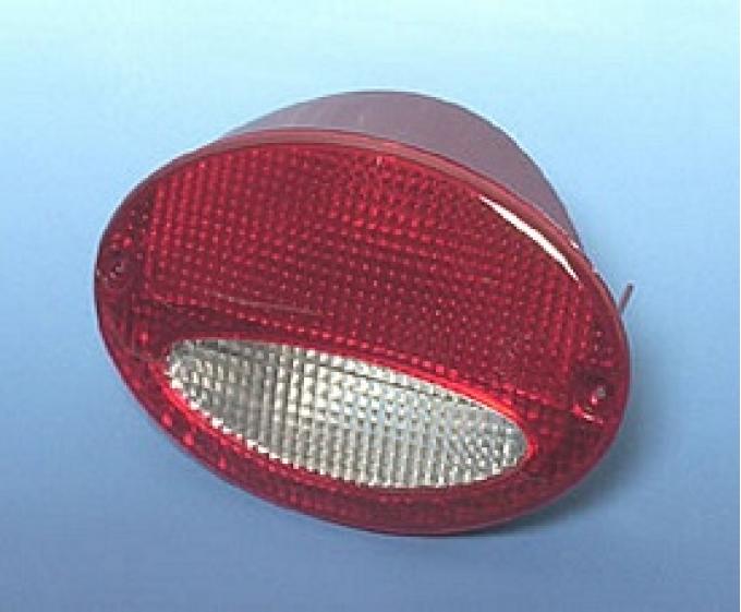 Corvette European Taillight, With Red/Clear Lens, Left, 1997-2004