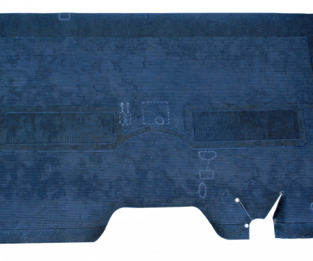 Key Parts '47-'54 Chevrolet/GMC Rubber Floor Mat 0846-233
