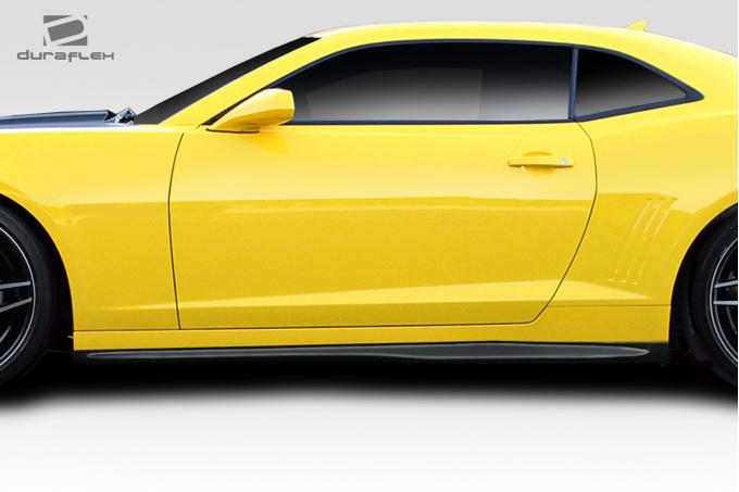 Extreme Dimensions 2010-2015 Chevrolet Camaro Duraflex ZL1 V2 Look Side Skirts, 2 Piece