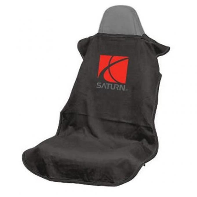 Seat Armour Saturn, Seat Towel, Black with Logo SA100SATB