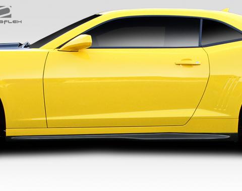 Extreme Dimensions 2010-2015 Chevrolet Camaro Duraflex ZL1 V2 Look Side Skirts, 2 Piece