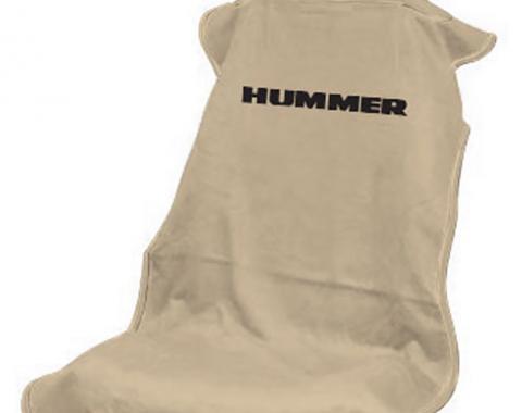 Seat Armour Hummer Seat Towel, Tan with Logo SA100HUMT