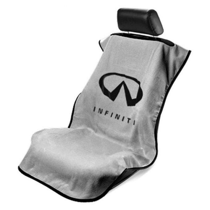 Seat Armour Infiniti Seat Towel, Grey with Logo SA100INFG