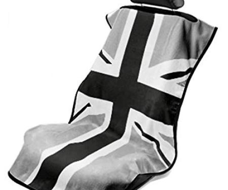 Seat Armour BWG British Flag, Seat Towel, Grey, SA100MINIBG