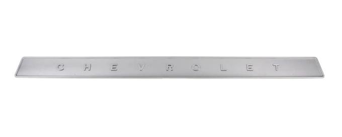 AMD Glove Box Door Emblem, "Chevrolet", 64-66 Chevy Truck T-9340