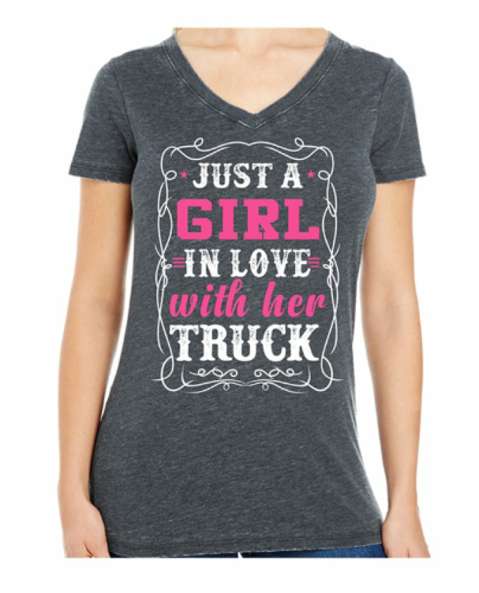 Port & Company Ladies I Love My Truck T-Shirt