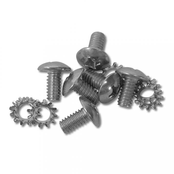 Corvette Vent Regualtor Mount Screws, Coupe, 1963-1967