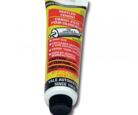 Corvette Exhaust Pipe Sealer, 6 Oz Tube, 1953-1982