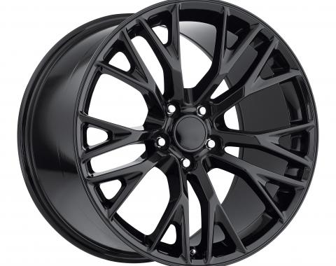 Corvette C7 Z06 Wheel Set, Gloss Black, 2005-2016