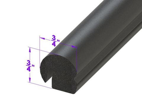 Metro Moulded Parts Trunk Seal LP 51-C