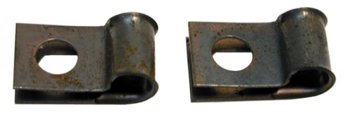 Corvette Deck Lid and Hood Release Cable Clamps, 1963-1982
