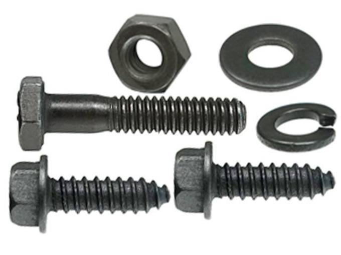 Camaro Accelerator Throttle Arm Clamping Hardware Set, 1967-1969