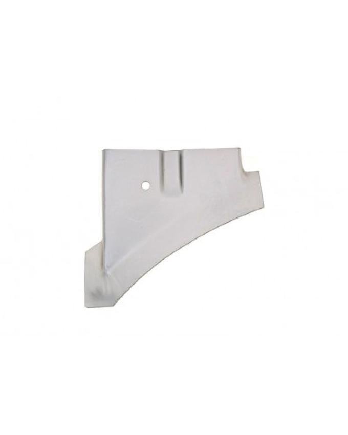 Chevy Trunk Hinge Brace, Wheel Well, Convertible, Left, 1955-1957