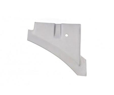 Chevy Trunk Hinge Brace, Wheel Well, Convertible, Right, 1955-1957