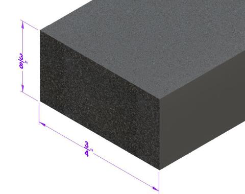 Metro Moulded Parts Trunk and Universal Seal. Many Applications LP 58-I