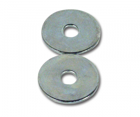 Corvette Side Exhaust Pipe Rear Large Washers, 1965-1967
