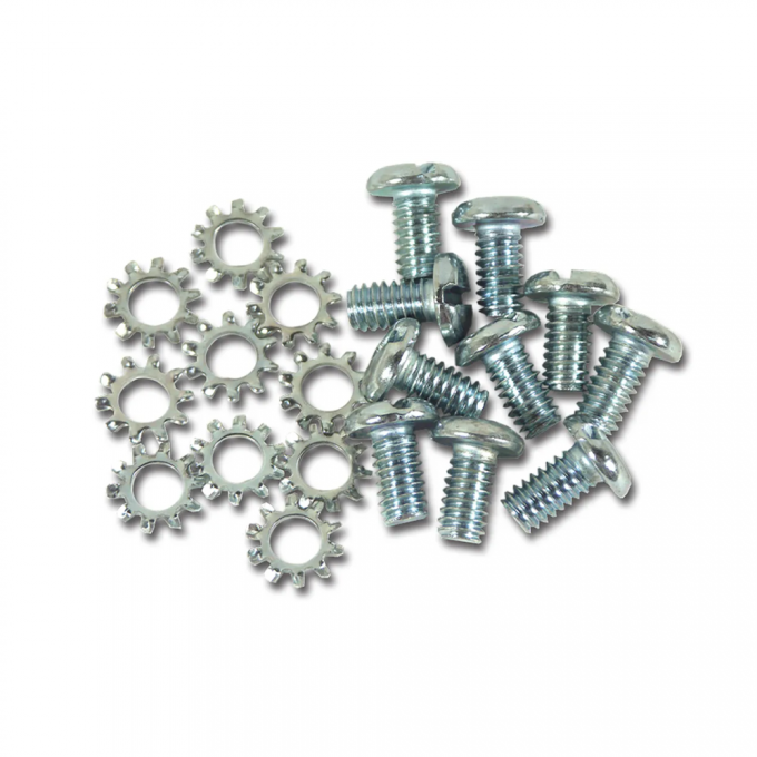 Corvette Timing Chain Cover Screws, 10 Piece, 1955-1961