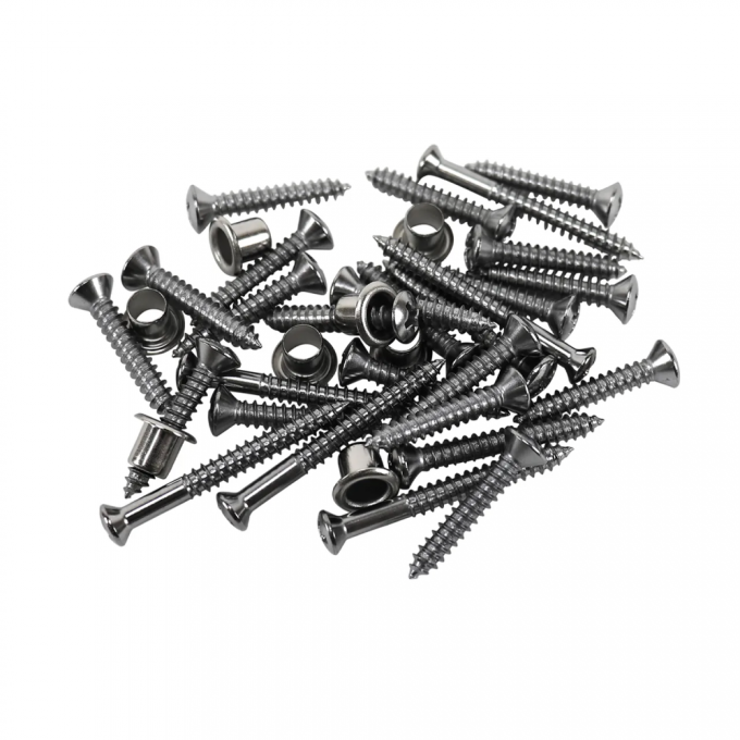 Corvette Door Panel Screws, 36 Piece Set, 1956-1957