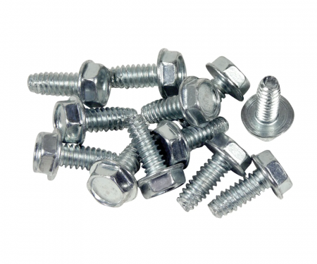 Redline Restomotive® 1963 / 1965 Chevrolet Corvette 12 Piece Hubcap Spinner Screws