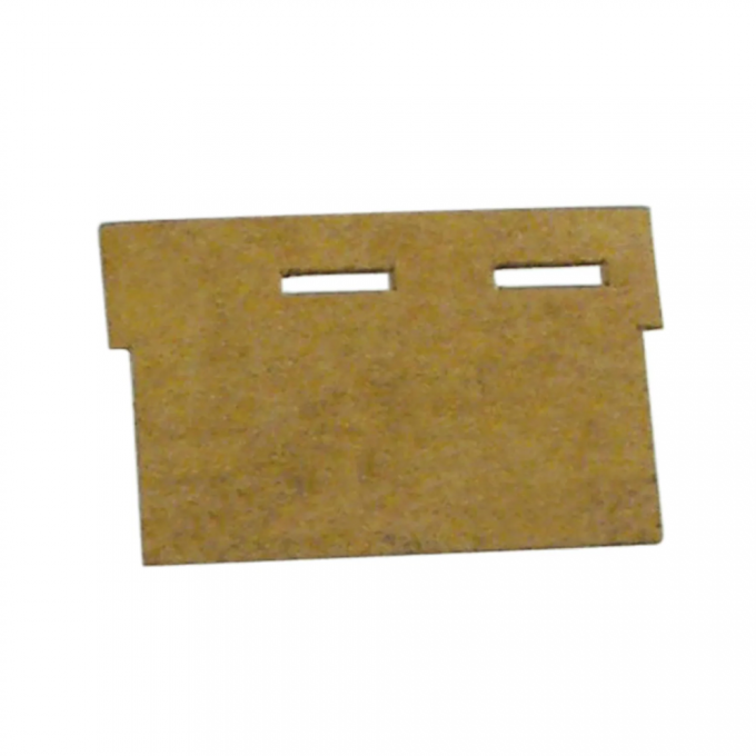 Corvette Washer Pump Cover, Fiber, 1963-1967