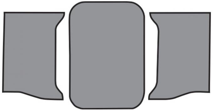 ACC 1962-1964 Chevrolet Impala 2DR Coupe/Hardtop Trunk Mat TM Felt