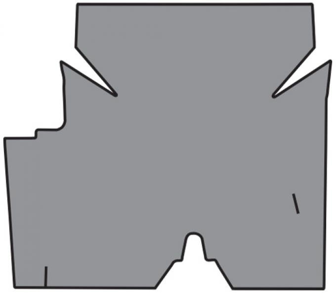 ACC 1966-1968 American Motors American Trunk Mat TM Foam