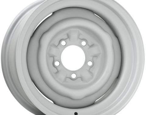 Wheel Vintiques 14x6 OE Ford/Chevy Bare 5x4.75" bolt 4" backspace 62-463404A