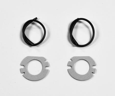 Detroit Muscle Technologies Mopar A Body 67 69 Barracuda Reverse Light Gaskets and Housing Trim (pair) ABA6769RL01