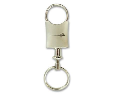 Stingray Curved Ring Pull-a-Part Key Tag