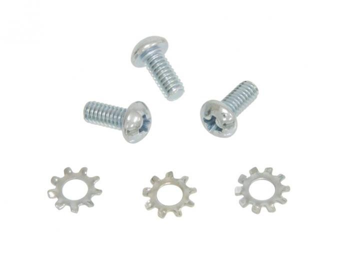 Corvette Horn Contact Assembly Screws, 1956-1982